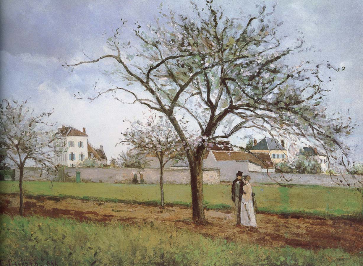 Camille Pissarro Pang plans Schwarz house